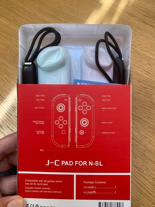 Mandos J-C Pad L/R para Nintendo Switch