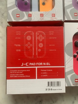 Mandos J-C Pad L/R para Nintendo Switch
