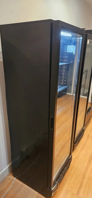 Congelador Vertical Puerta Cristal