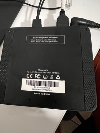 Mini PC Minisforum Z83-F Windows 10 Pro