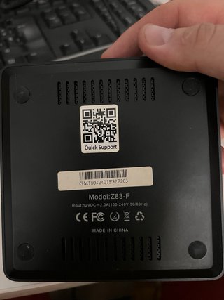 Mini PC Minisforum Z83-F Windows 10 Pro