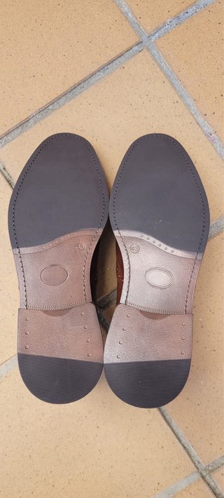Zapato Oxford Marrón Talla 43
