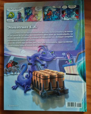 Cómic Monstruos, S.A. Disney-Pixar