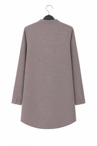 Camisa larga Shana gris talla M