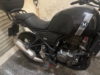 Moto Hanway 125 Naked Negra