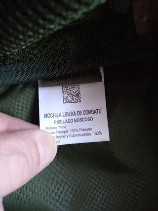Mochila ligera de combate Altus bosoco pixelado