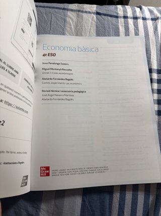 Economia bàsica 4t ESO