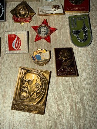 Lote pins URSS antiguos