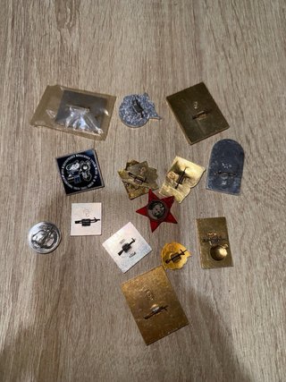 Lote pins URSS antiguos