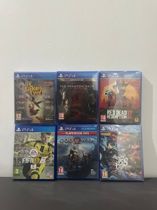 Pack 6 Juegos PS4