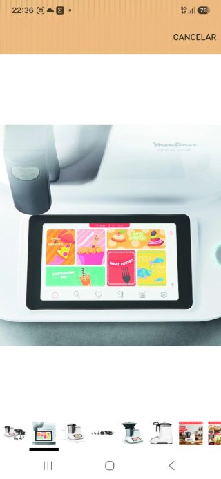 Robot Cocina Moulinex Click & Cook