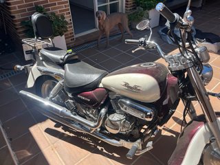 Hyosung Aquila 250 Cruiser Negro/blanco