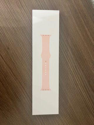Correa Goma Apple Watch Original Rosa