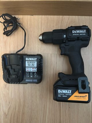 KIT TALADRO PERCUTOR DEWALT X MCLAREN XR 18V NUEVO