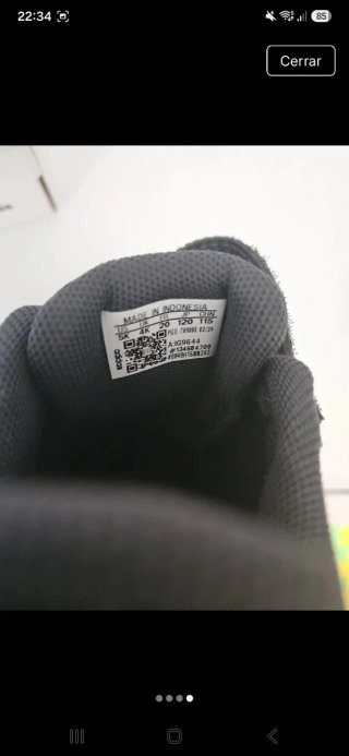 Zapatillas Adidas Bebé Talla 20