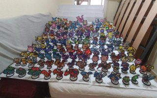Figuras Colección Pokémon Hama Beads 1ªGeneración