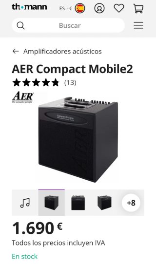 AER Compact Mobile 2 Amplificador Acústico Pro