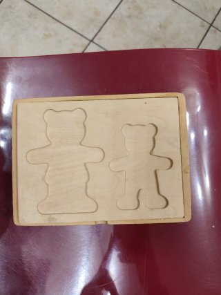 Puzzle Orsetti Vestibili in Legno