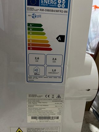 Aire Acondicionado Portátil Blanco