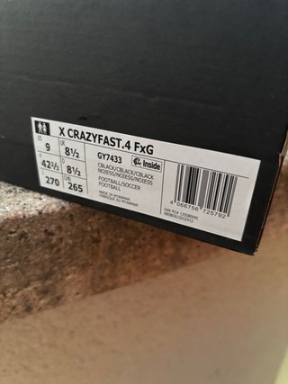Botas de fútbol Adidas X Crazyfast.43