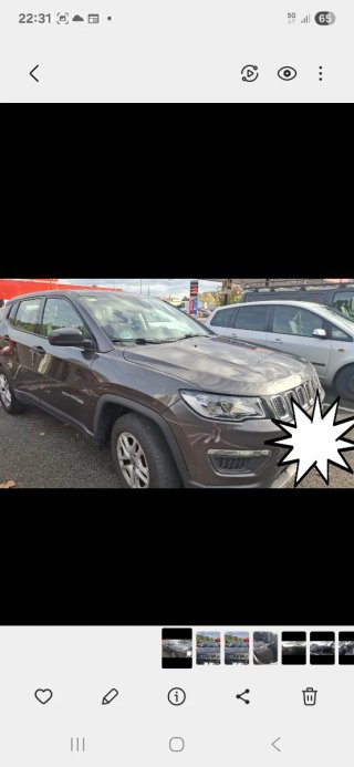 Jeep Compass Gris Oscuro