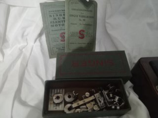 Máquina de coser Singer antigua 1925. Nunca se uso