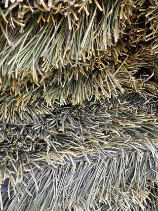 Césped artificial reciclado de campos de fútbol