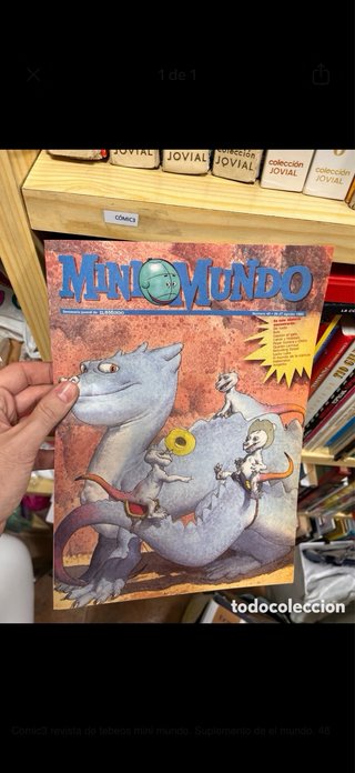 Comic3 revista de tebeos mini mundo. Suplemento de