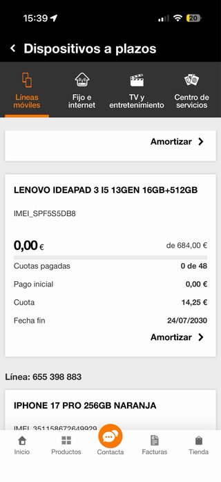 Lenovo IdeaPad 3 Nuevo 15 13th Gen 16GB+512GB