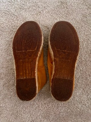 Zapatillas de lona con suela de esparto