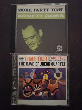 2 CDs Jazz: Arnett Cobb & Dave Brubeck