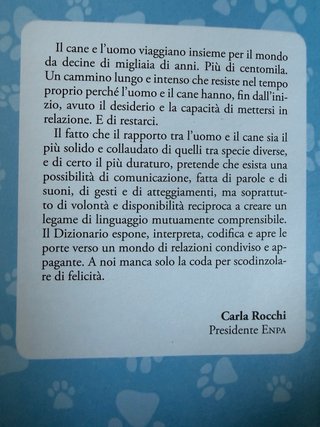 Dizionario bilingue italiano-cane e cane-italiano