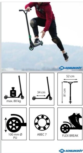 Patinete Scooter Freestyle Schildkröt Untwist