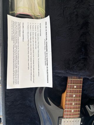 PRS CE 22 20th anniversary (2006)negra con maletín