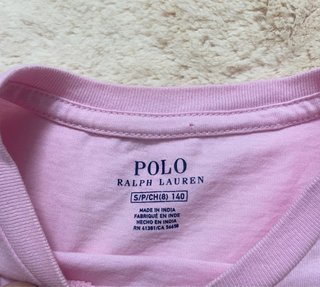 Camiseta Polo Ralph Lauren Rosa Niño/a Talla 140