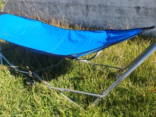 Hamaca Bricoking Azul y Gris