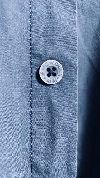 Camisa Pepe Jeans London manga corta azul