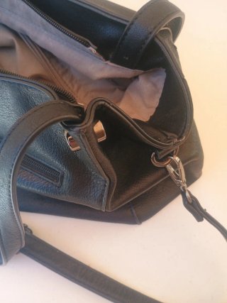 Bolso Negro Mujer Flora&co