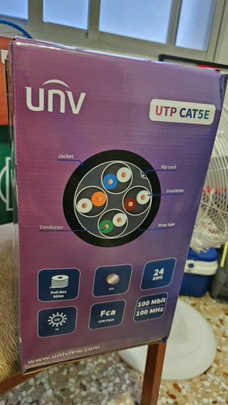 Cable de Red CAT5E UTP 305m unv