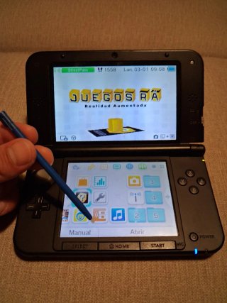 Nintendo 3DS XL Blu e Nero