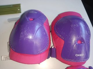 Protecciones Oxelo Niña Morado/Rosa