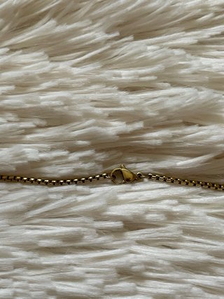 Catena dorata a maglia veneziana