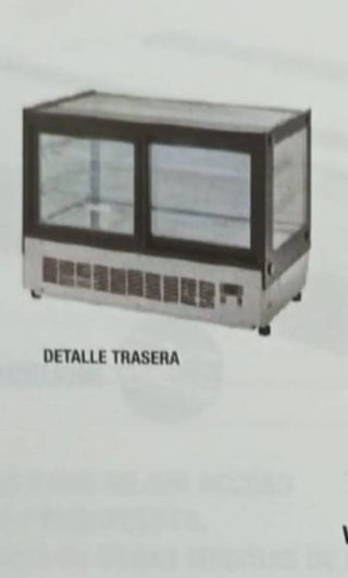 ✅✅Vitrina Expositora Sobremesa Refrig. VRE-120-R✅