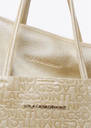 Bolso Lola Casademunt Dorado