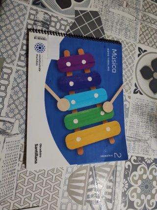Libro Música 2º Primaria Santillana