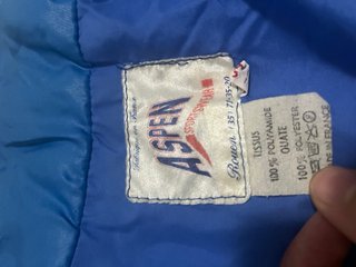Chaqueta Alpine Racing hecha en Francia Talla M-L
