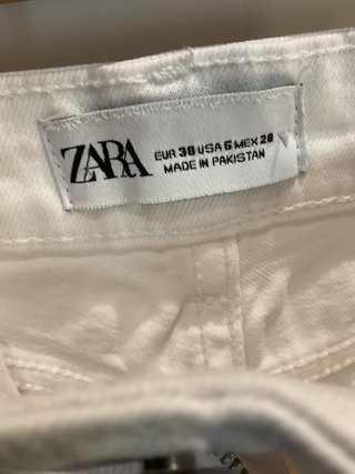 Pantalón vaquero blanco