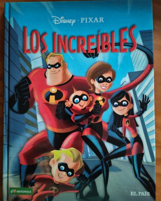 Cómic Los Increíbles Disney