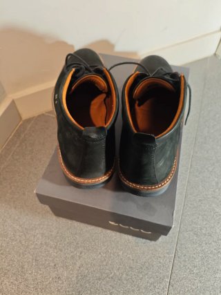 Stivali Ecco Pelle Nero Taglia 42