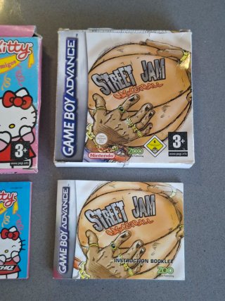 2 Juegos GBA: Hello Kitty y Street Jam